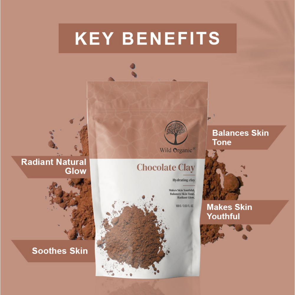 Wild Organic Chocolate Hydrating Clay Powder | Grocsy