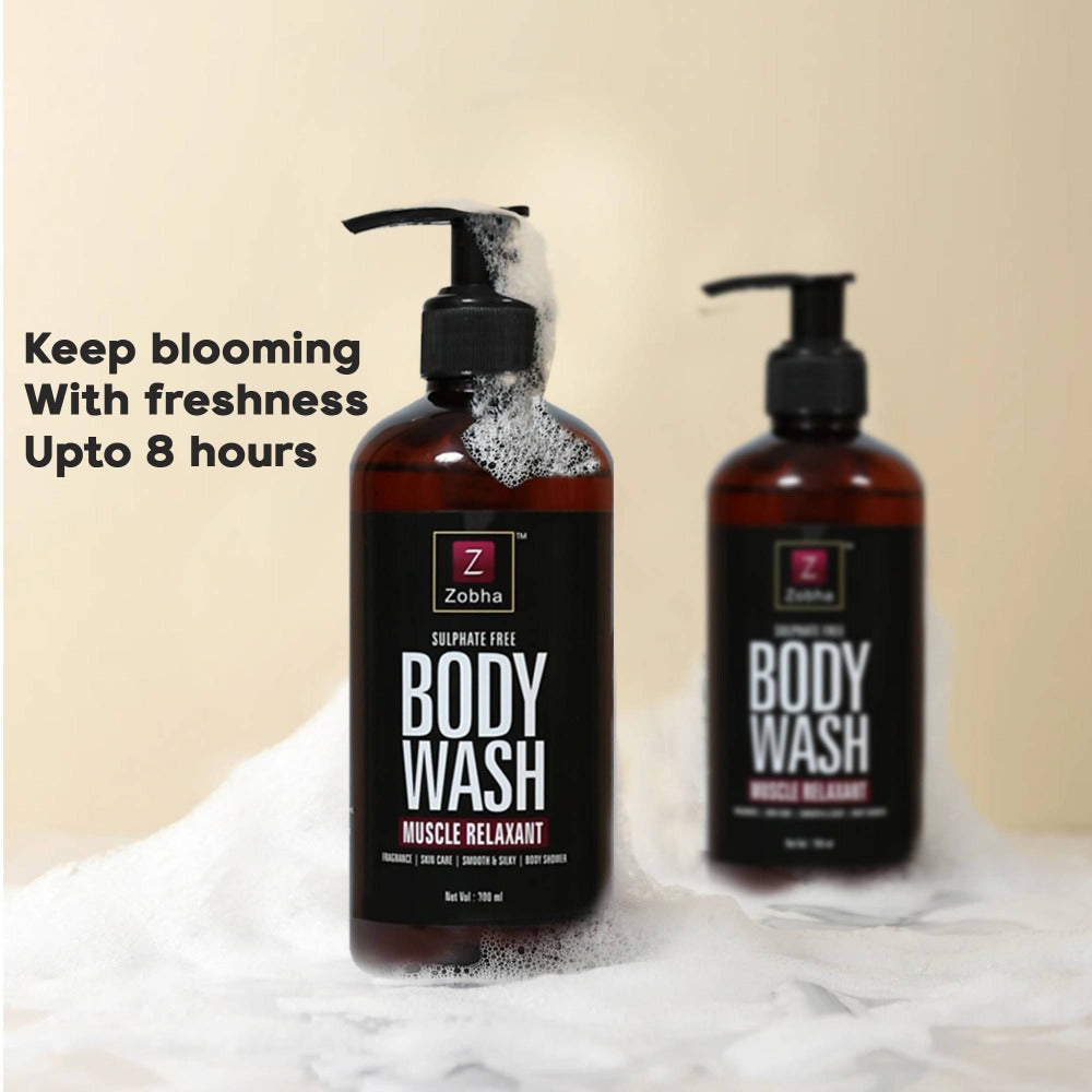 Zobha Sulphate Free Body Wash Muscle Relaxant | Grocsy