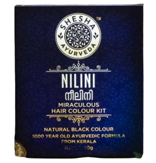 Shesha Ayurveda Nilini Miraculous Hair Color Kit | Grocsy