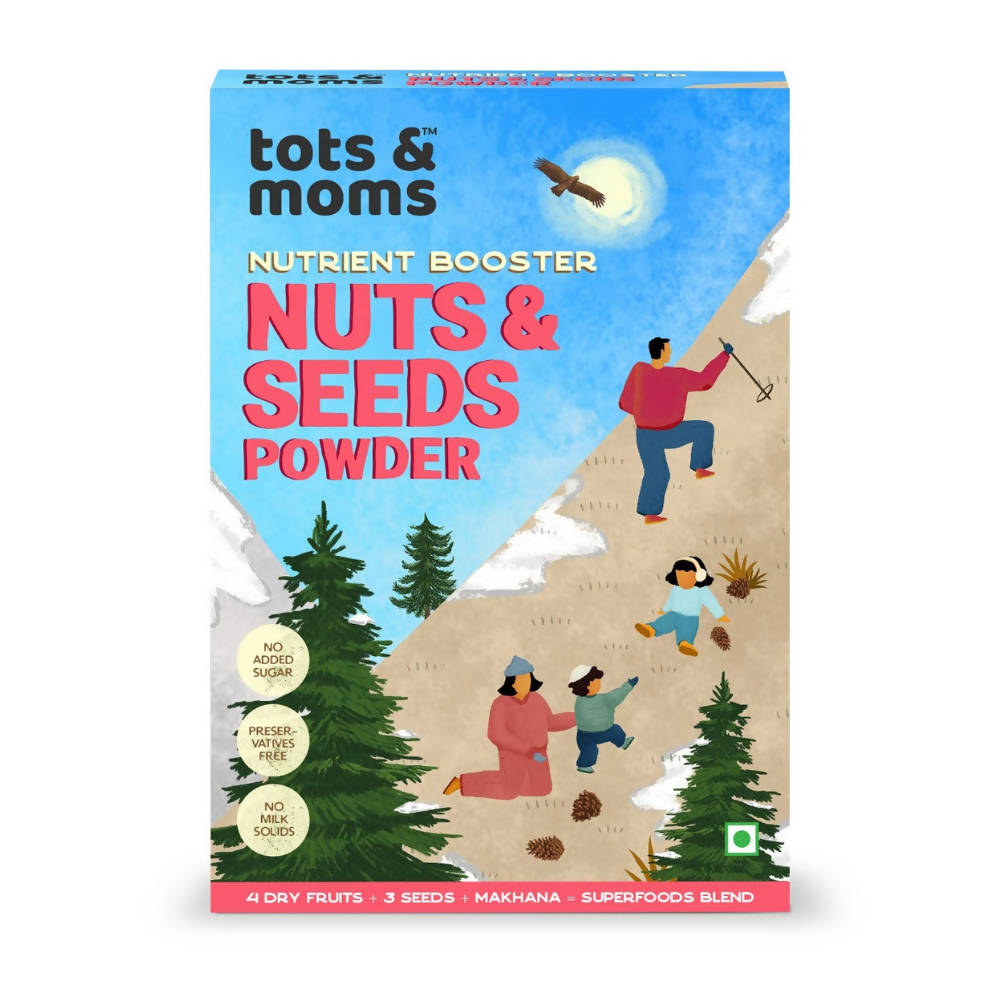 Tots and Moms Nutrient Booster Nuts & Seeds Powder | Grocsy