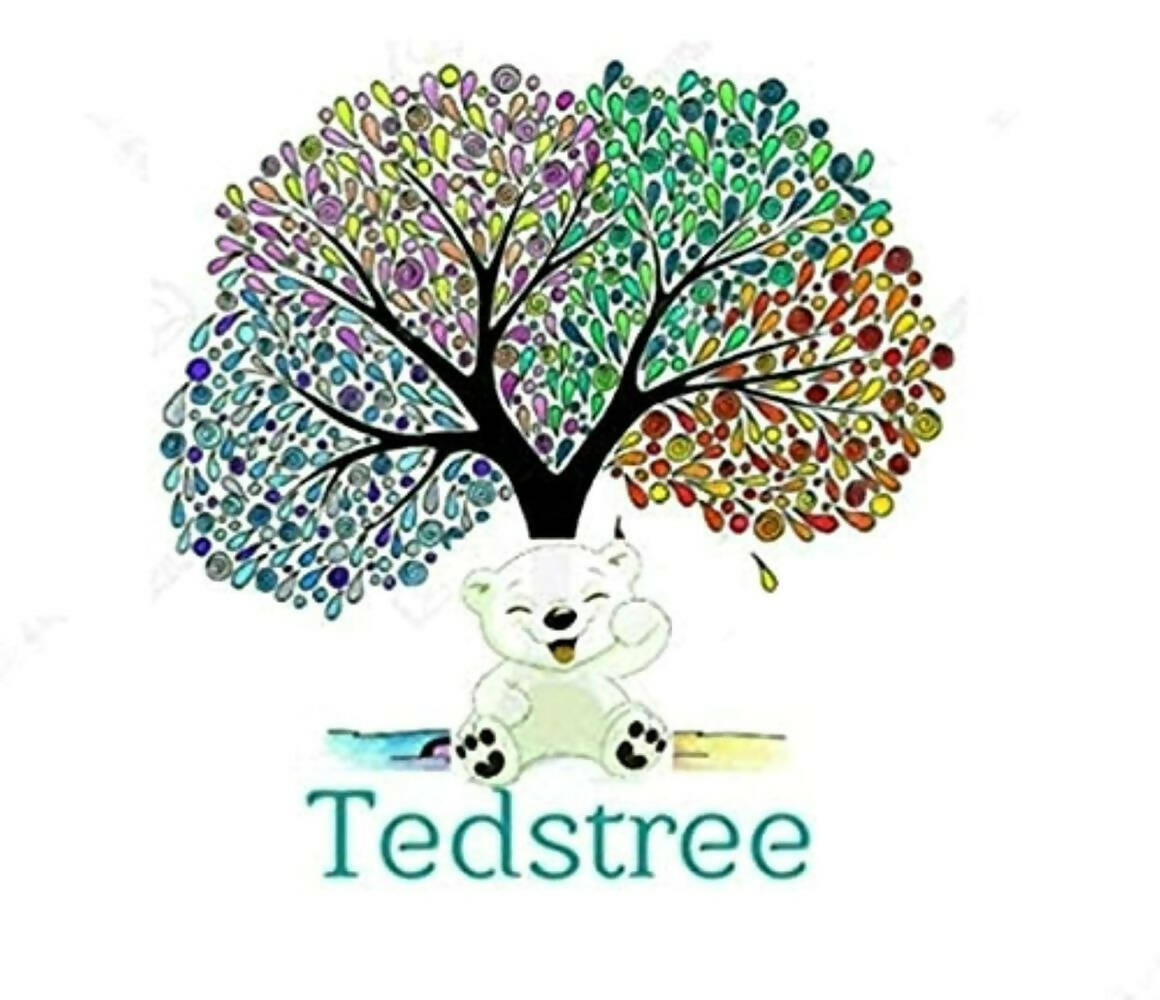 Tedstree Soft Toys Skin Friendly Super Soft Mother With Child Teddy Bears (Pink ) | Grocsy