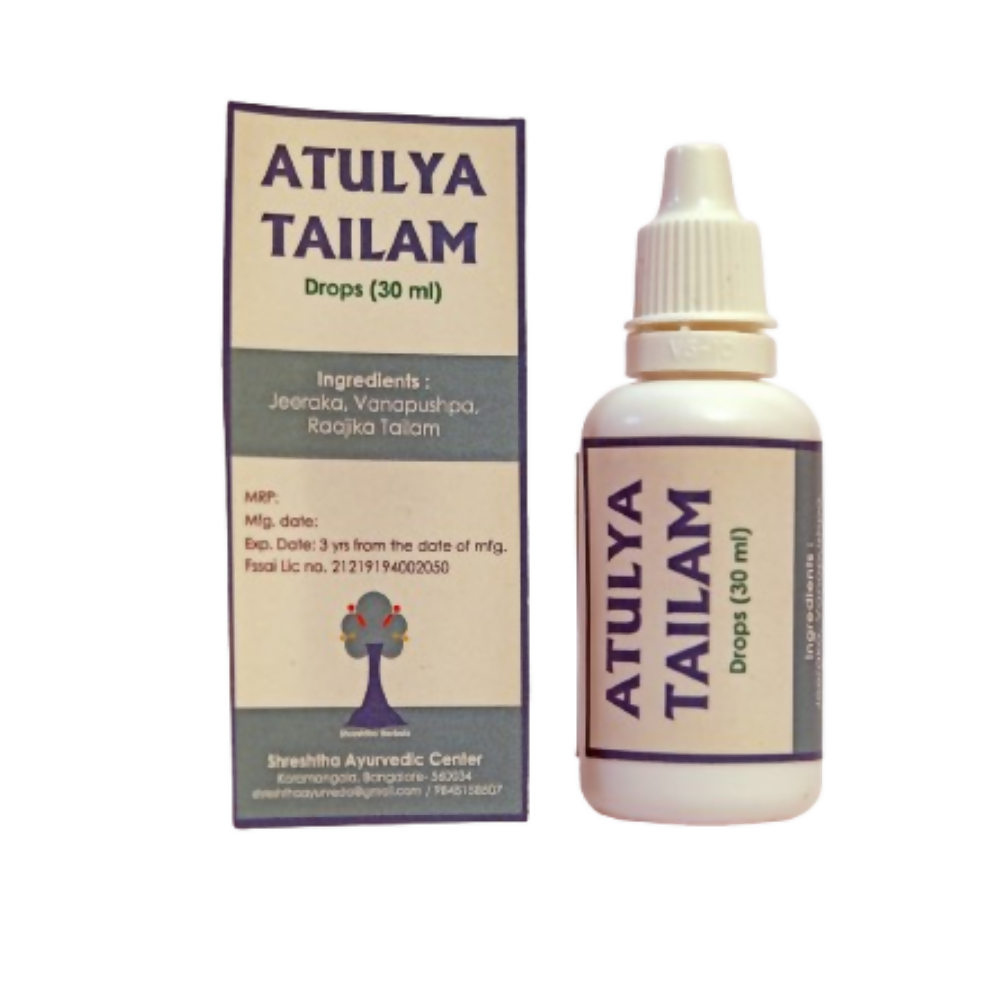 Shreshtha Herbals Atulya Tailam Drops | Grocsy