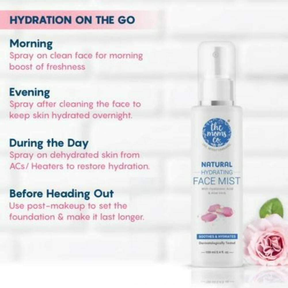 The Moms Co Natural Hydrating Face Mist | Grocsy