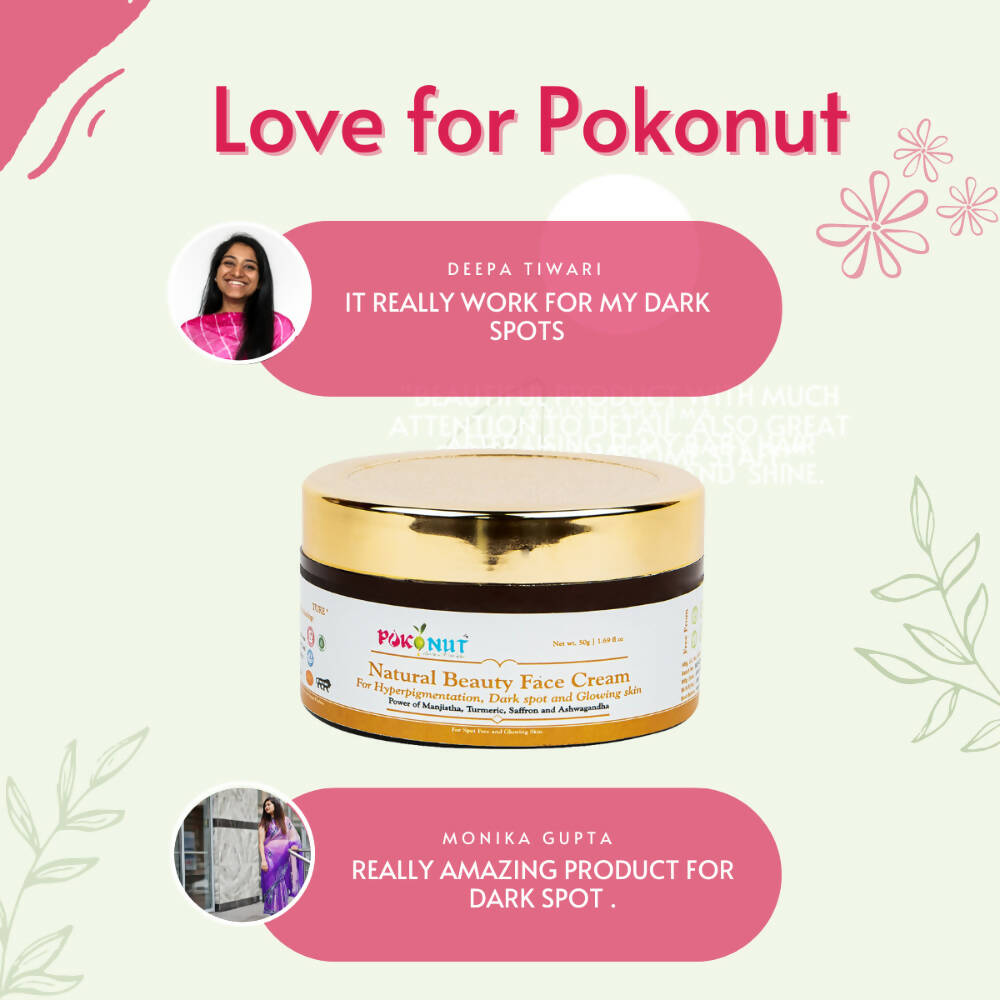 Pokonut Natural Beauty Face Cream | Grocsy