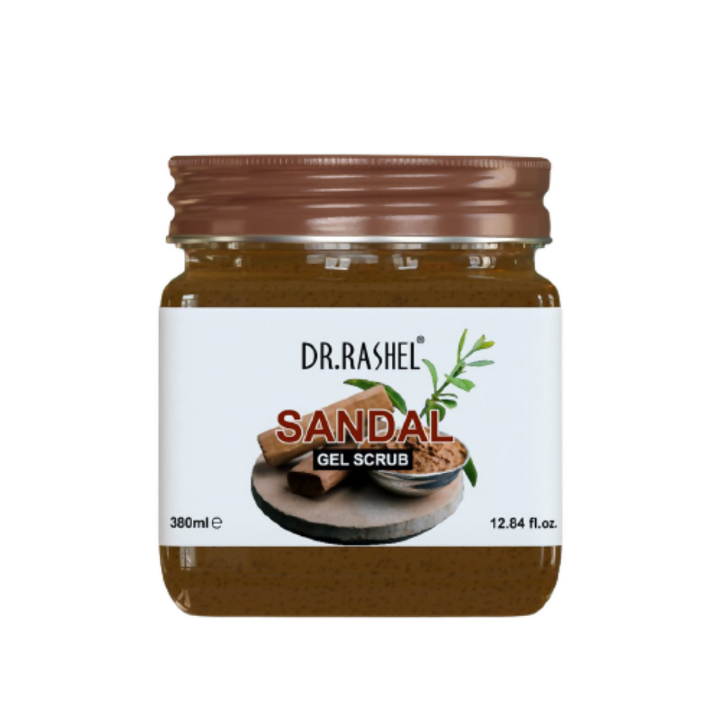 Dr.Rashel Sandal Gel Scrub For Face And Body | Grocsy
