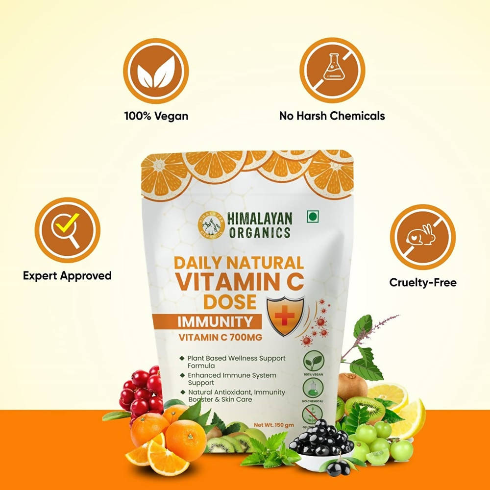 Himalayan Organics Daily Natural Vitamin C Dose Immunity + | Grocsy