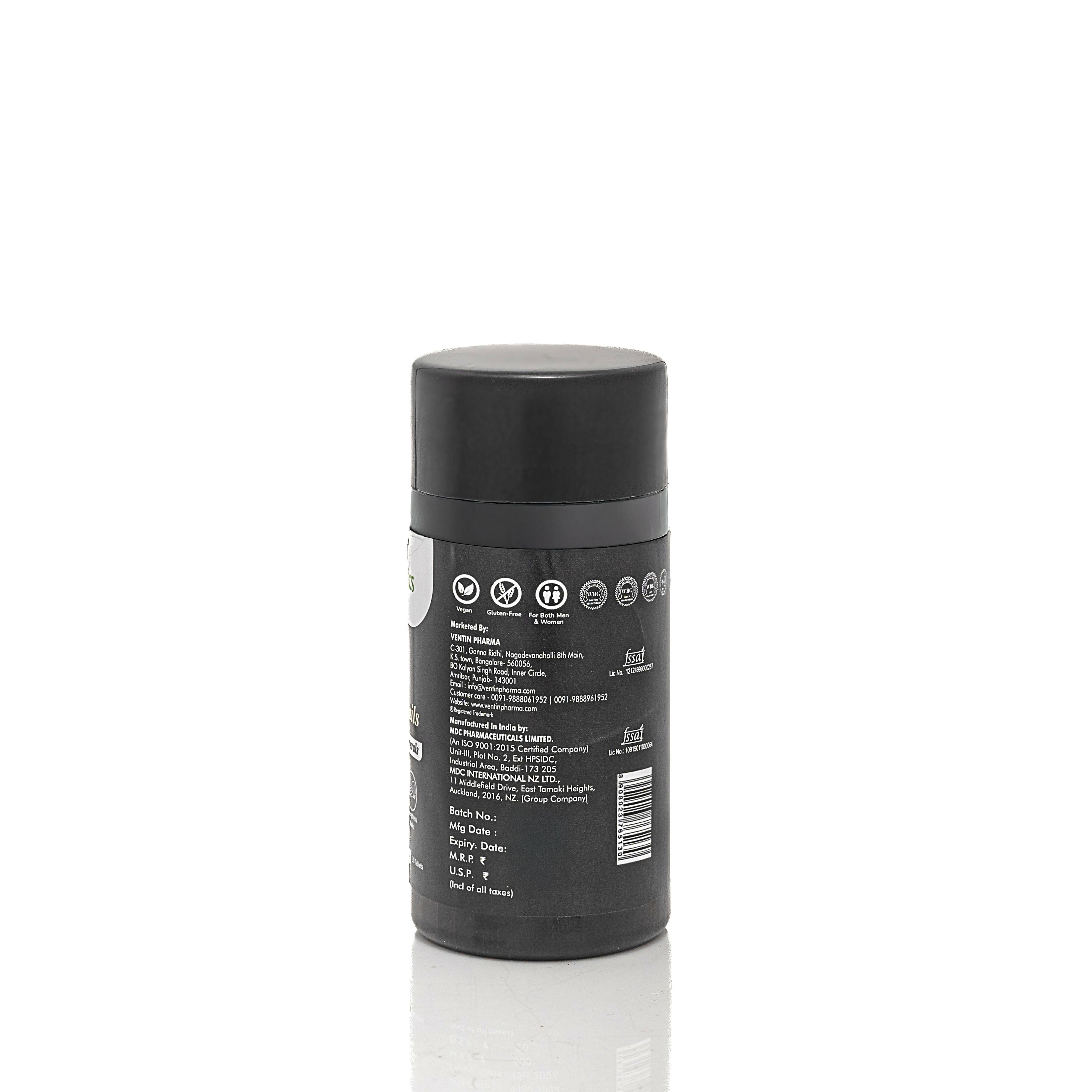 Ventin Organics Glossify Biotin Hair, Skin & Nails Tablets | Grocsy