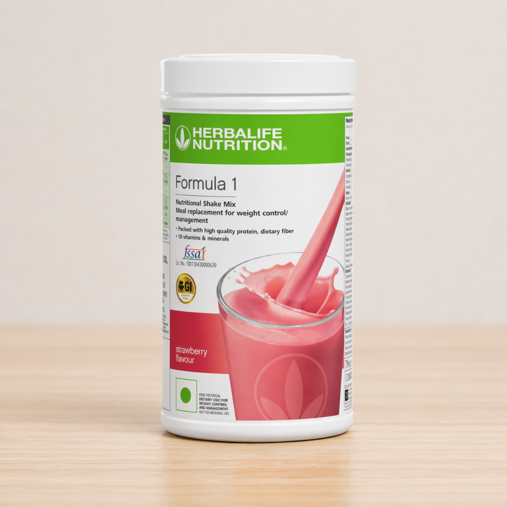 Herbalife Formula 1 Nutritional Shake Mix - Strawberry Flavor | Grocsy