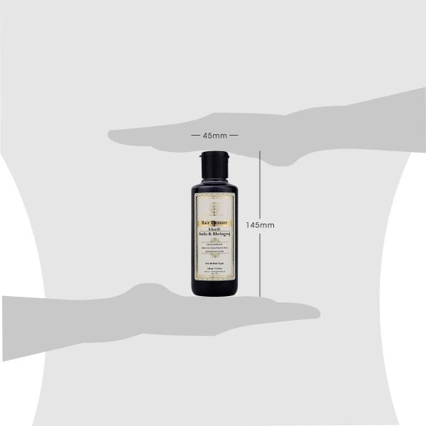 Khadi Natural Ayurvedic Amla and Bhringraj Hair Cleanser/Shampoo | Grocsy