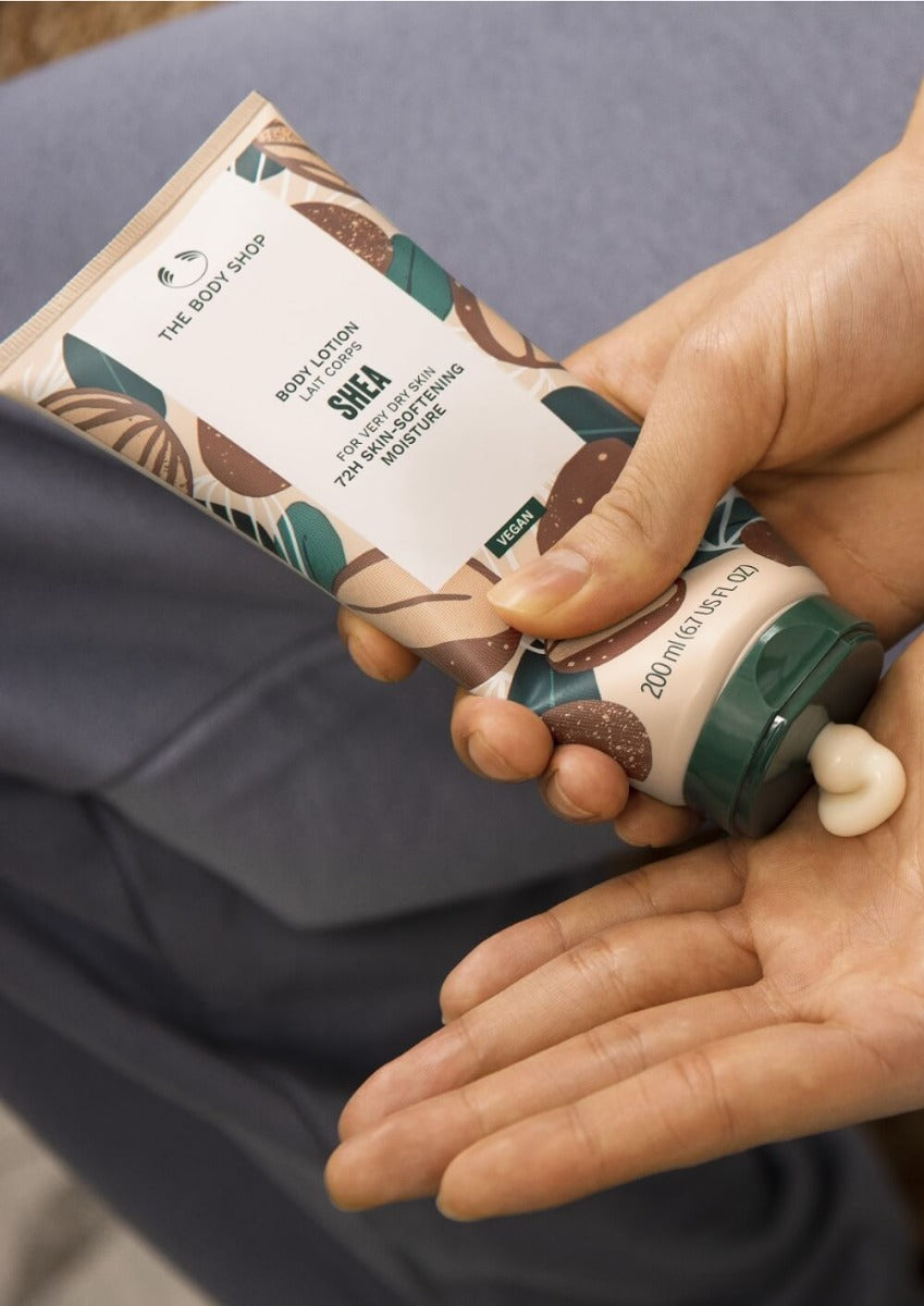 The Body Shop Shea Nourishing Body Lotion | Grocsy