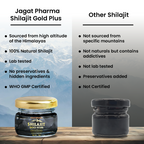 Jagat Pharma Himalayan Sj Gold Plus Resin 20g -For Strength Power Stamina | Grocsy