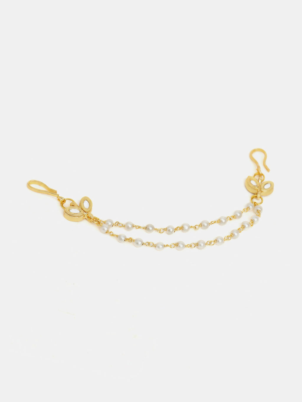 Ruby Raang Pearl Hair Jewellery | Grocsy