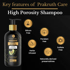 Prakruth Care Premium Herbal High Porosity Shampoo | Grocsy