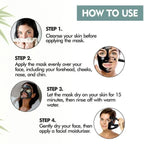 Nuerma Science Charcoal Face Mask | Deep Cleanse and Exfoliates | Grocsy