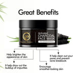 Nuerma Science Charcoal Face Mask | Deep Cleanse and Exfoliates | Grocsy