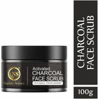 Nuerma Science Charcoal Face Scrub | Remove Dead Skin Cells & Cleanse Deeply | Grocsy