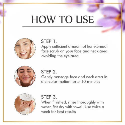 Nuerma Science Kumkumadi Face Scrub for Detoxifying Skin | Grocsy