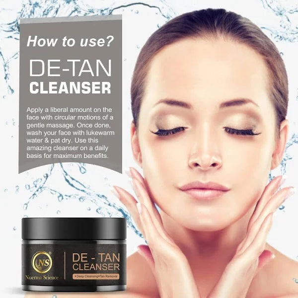 Nuerma Science De-Tan Cleanser | Purifies Skin & De-Tan Skin with Fair Complexion | Grocsy