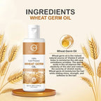 Nuerma Science 100% Cold Pressed Wheat Germ Oil to Moisturize Skin & Hair | Grocsy