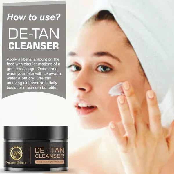 Nuerma Science De-Tan Cleanser | Purifies Skin & De-Tan Skin with Fair Complexion | Grocsy