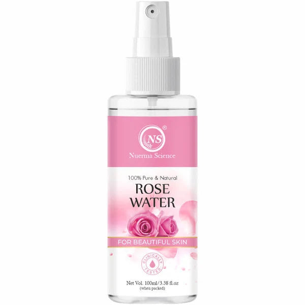 Nuerma Science Rose Water Face Toner to Shield Skin from Damage with Radiant Complexion | Grocsy