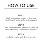 Nuerma Science Rosemary Hair Oil for Stronger Longer & Thicker Hair | Grocsy
