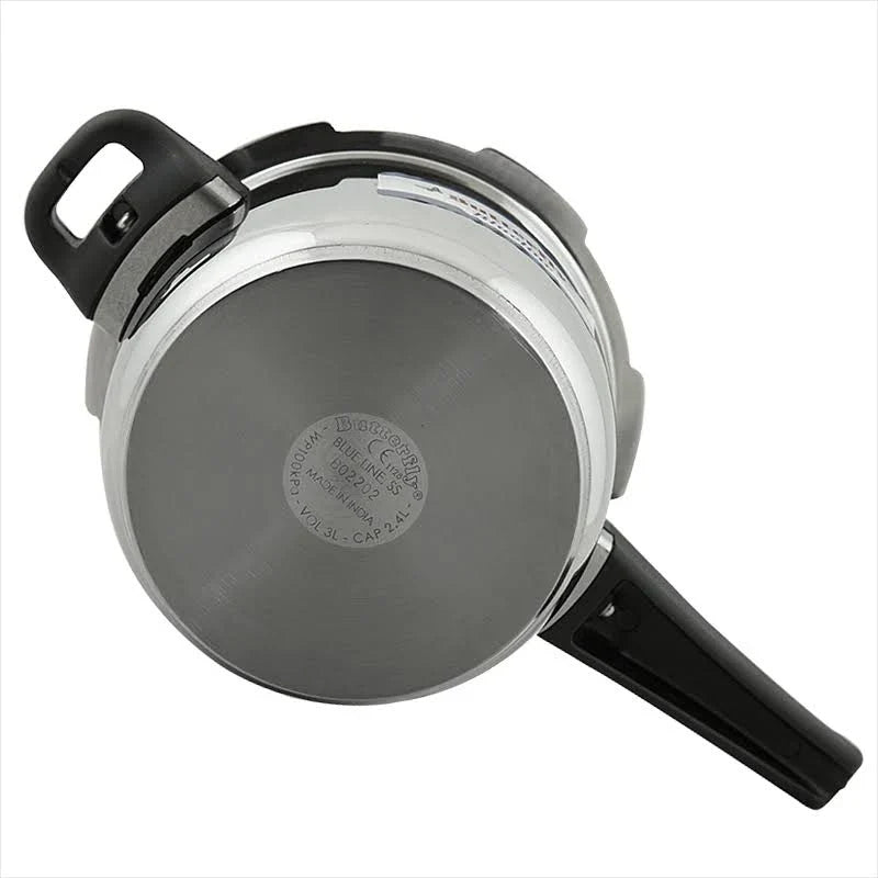 Butterfly Cordial 2, 3 & 5 Litres Pressure Cookers|Outer Lid|Silver | Grocsy
