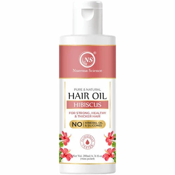 Nuerma Science Hibiscus Hair Oil for Stronger Hair | Grocsy