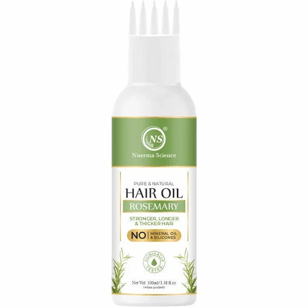 Nuerma Science Rosemary Hair Oil for Stronger Longer & Thicker Hair | Grocsy