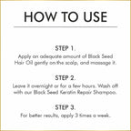 Nuerma Science Black Seed Hair Oil to Reduce Hair Loss & Locks in Hydration | Grocsy
