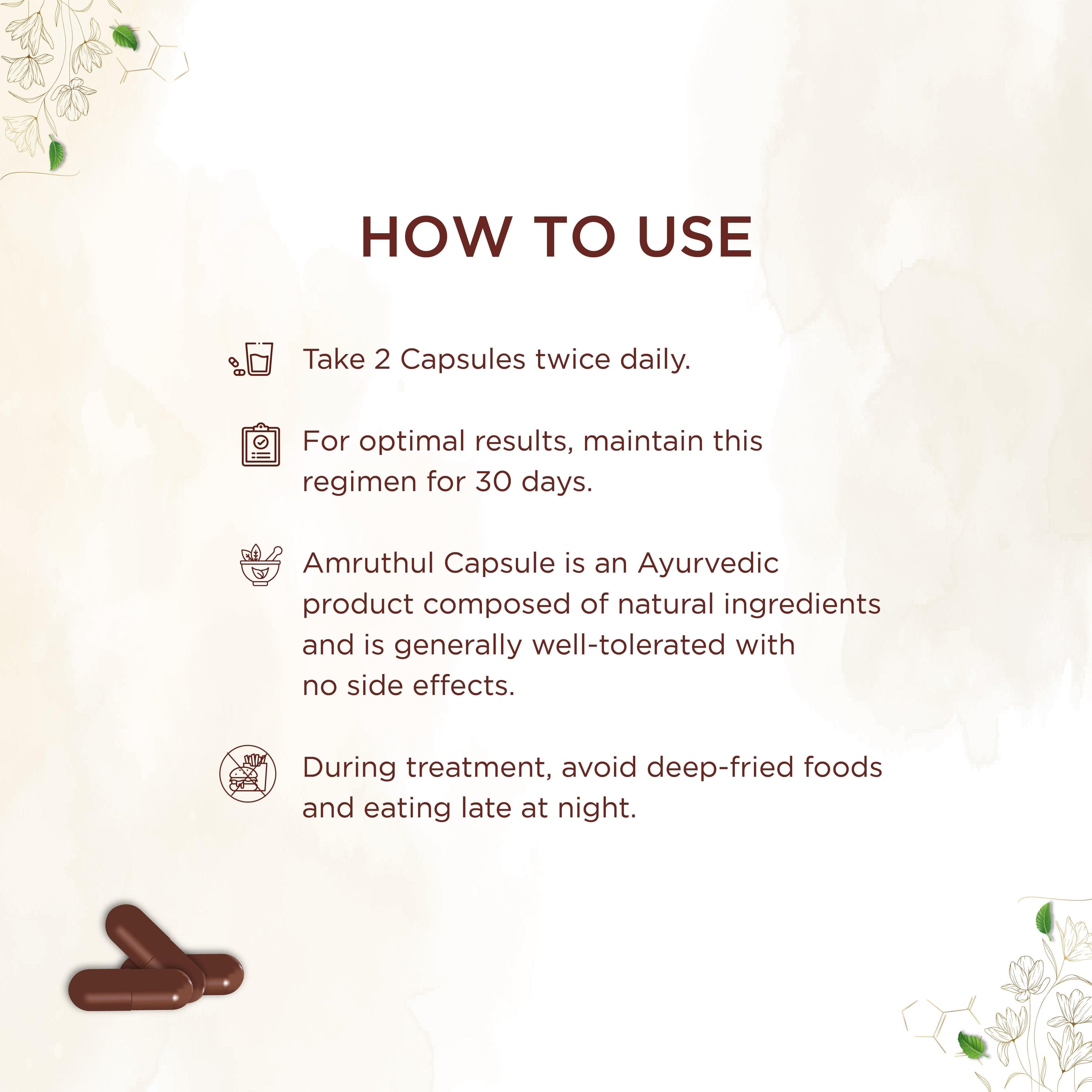 Shreevarma Amruthuls Capsules | Grocsy