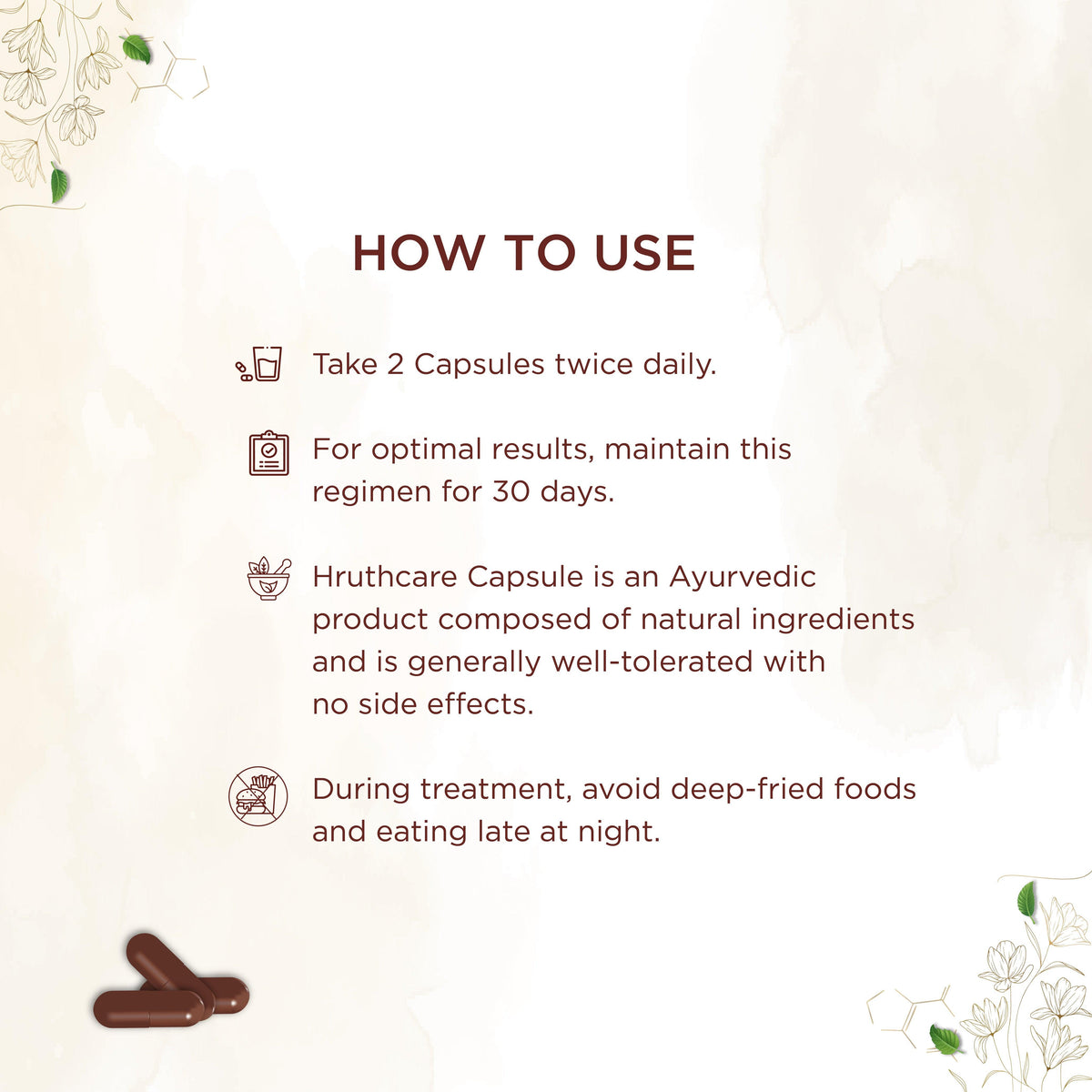 Shreevarma Hruth Care Capsules | Grocsy