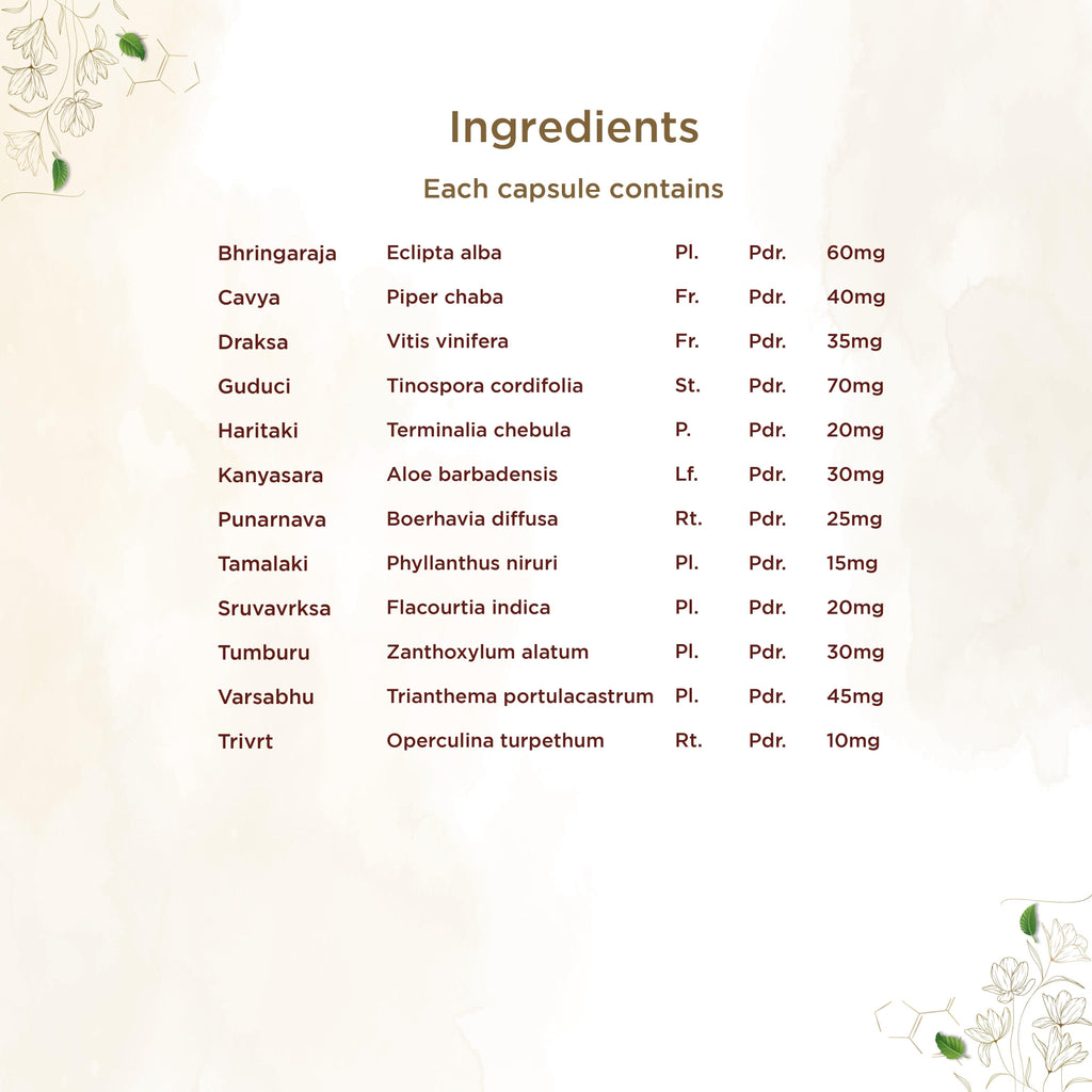 Shreevarma Yakruth Care Capsules | Grocsy