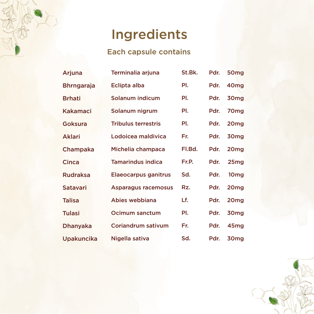Shreevarma Hruth Care Tablets | Grocsy