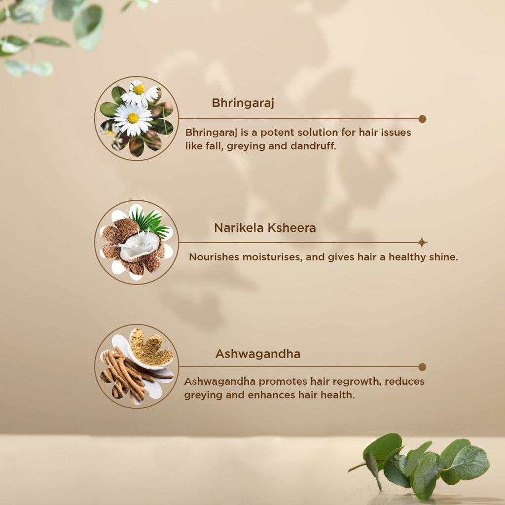 Shreevarma Keshya Amruth Ayurvedic Hair Oil For Hair Growth | Grocsy