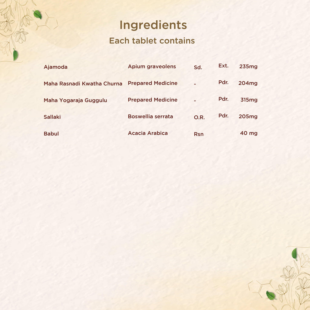 Shreevarma Orthocure Fortified Tablets | Grocsy