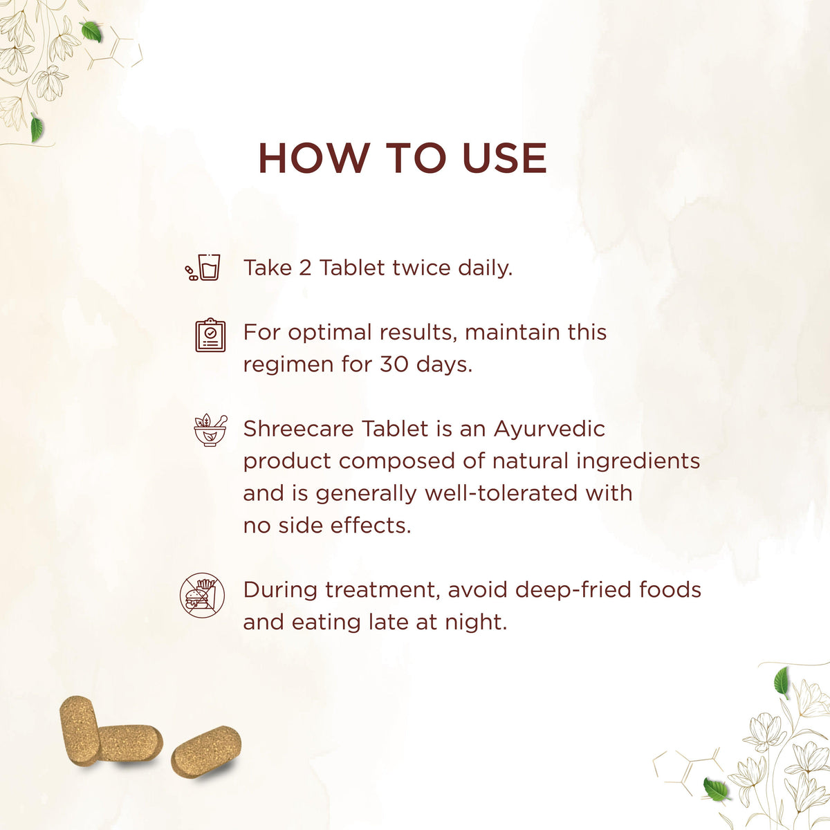 Shreevarma Shree Care Tablets For Womens Wellness | Grocsy