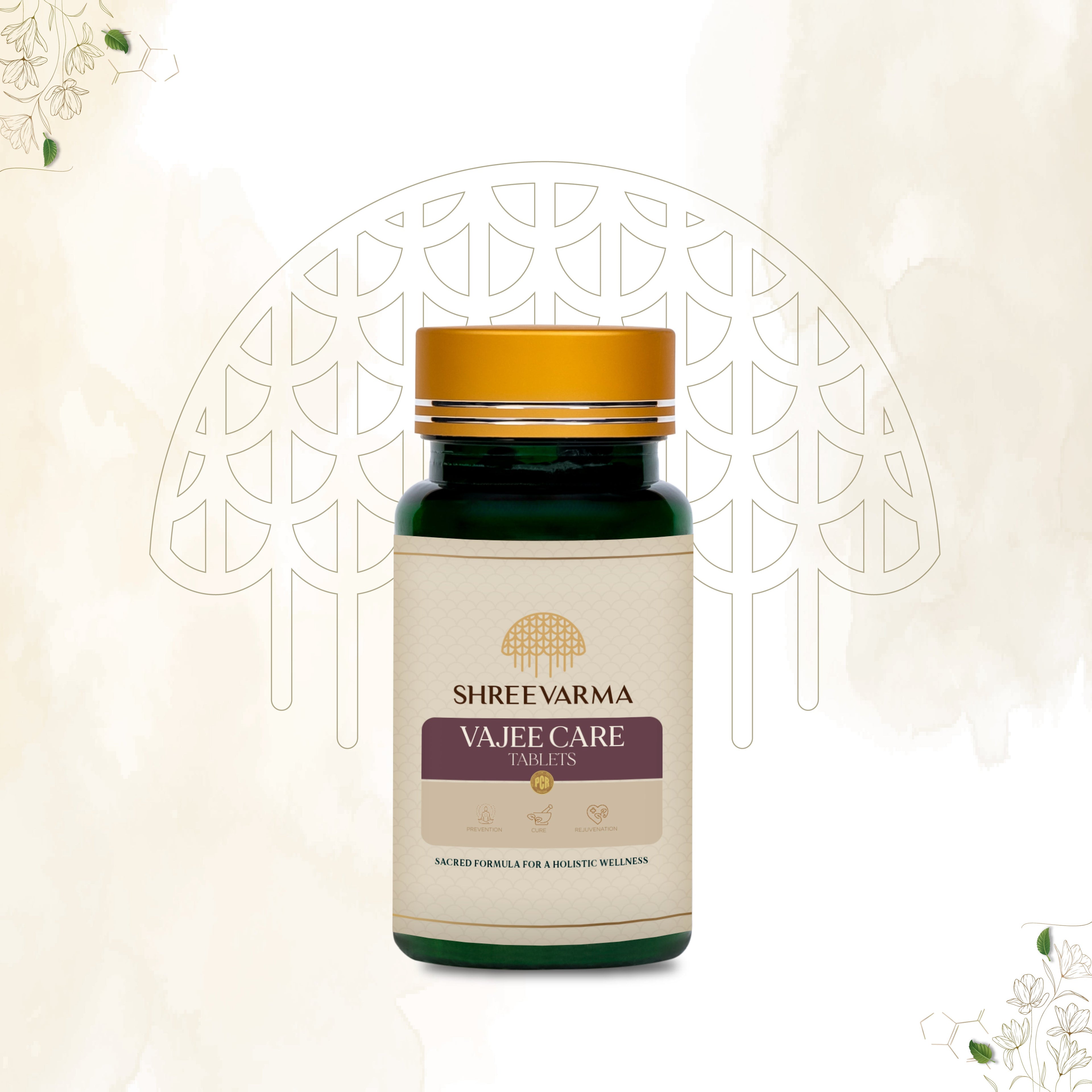 Shreevarma Vajee Care Tablets Men Wellness | Grocsy