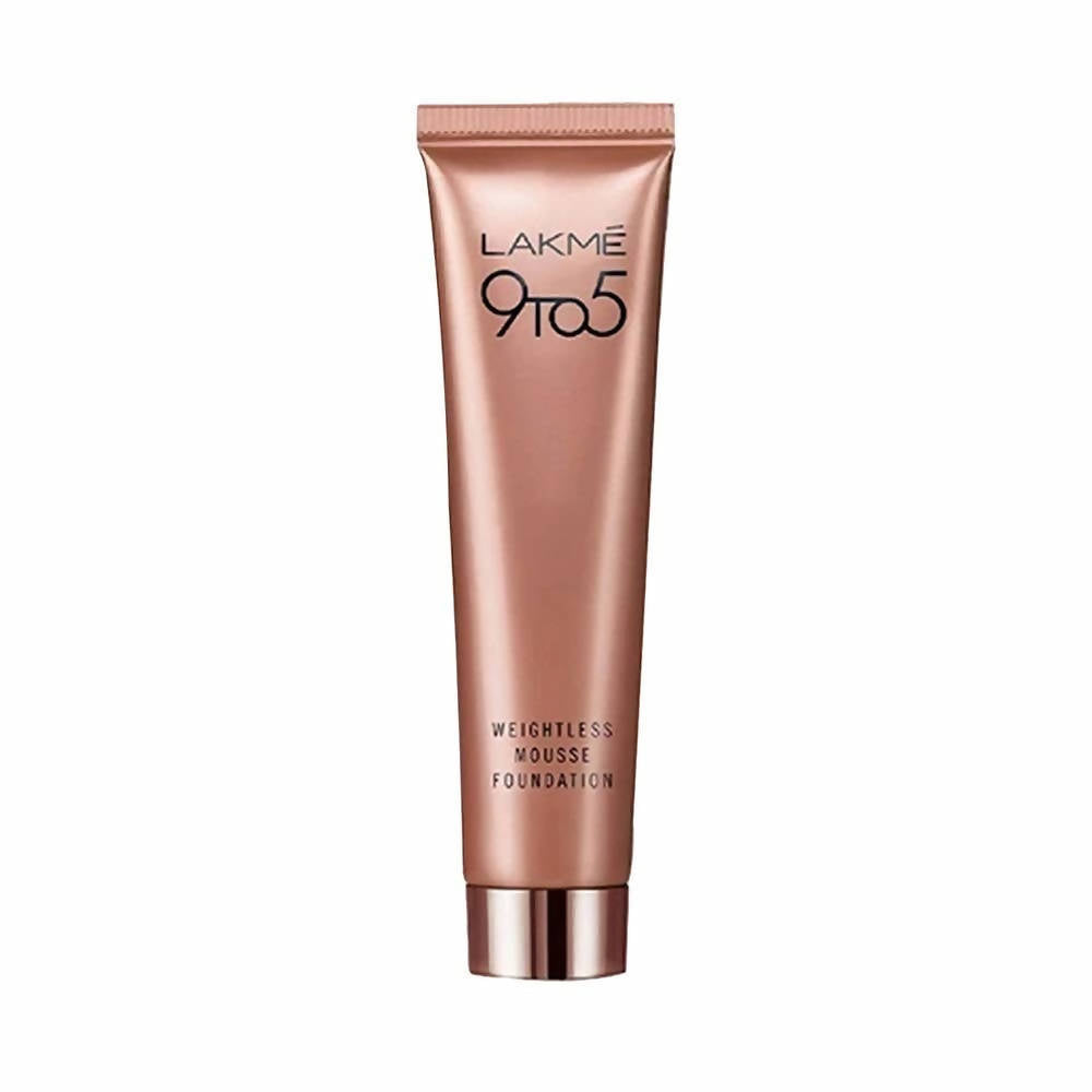 Lakme 9 to 5 Weightless Mousse Foundation - Rose Ivory | Grocsy