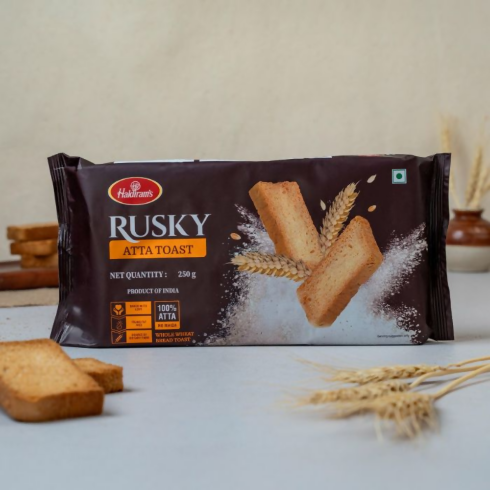 Haldiram's Rusky Atta Toast | Grocsy