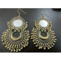 MS Fashion India Gold Color Half Moon And Sun Design Earrings | Grocsy