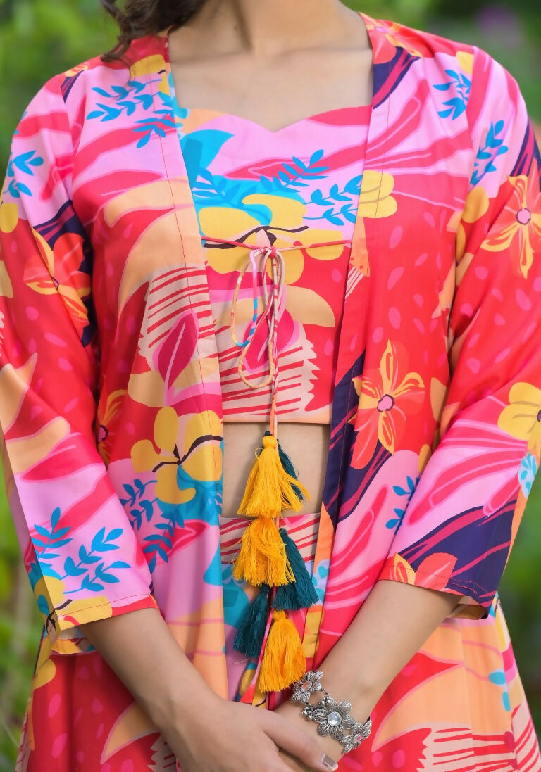 Designer Stylish Multi Ab Cotton Stitched jacket Style - Anbazaar | Grocsy