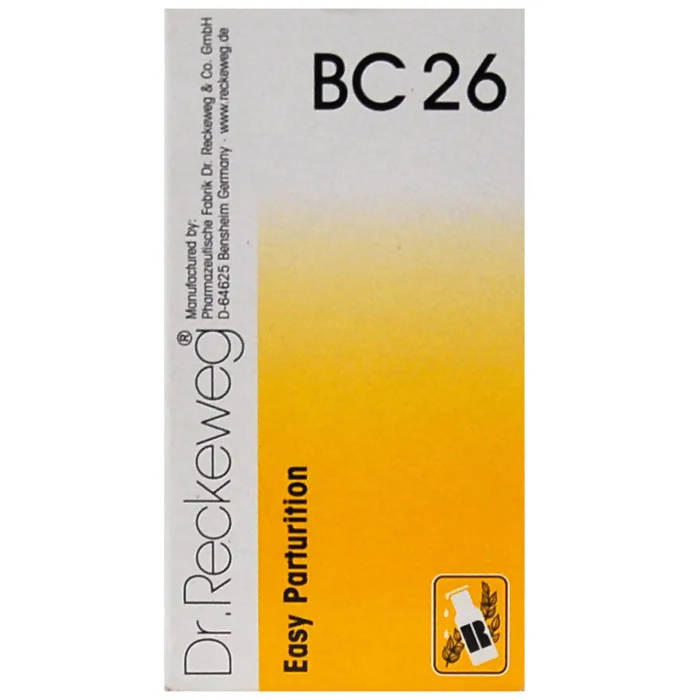 Dr. Reckeweg Bio Combination 26 (BC 26) Tablets | Grocsy