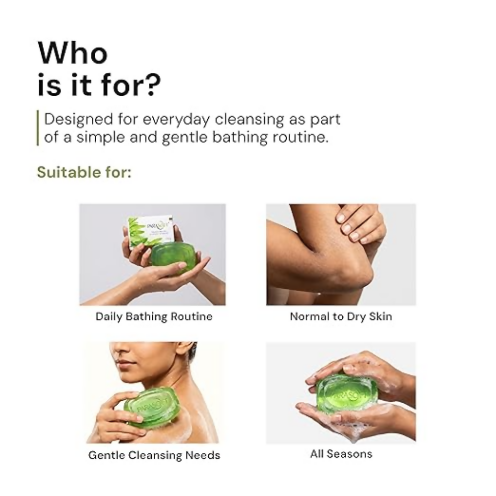 Parasoft Glycerine & Aloe Vera Translucent Bathing Bar | Grocsy