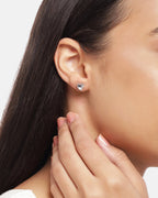 Rhodium Plated With Cz Ear Cuff Earring - Wahe Jewels - Swadesiicart