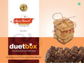 Agra Sweets Banjara Duet Box Fruit and Chocolate | Grocsy