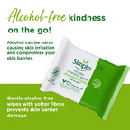 Simple Kind To Skin Micellar Cleansing Wipes | Grocsy