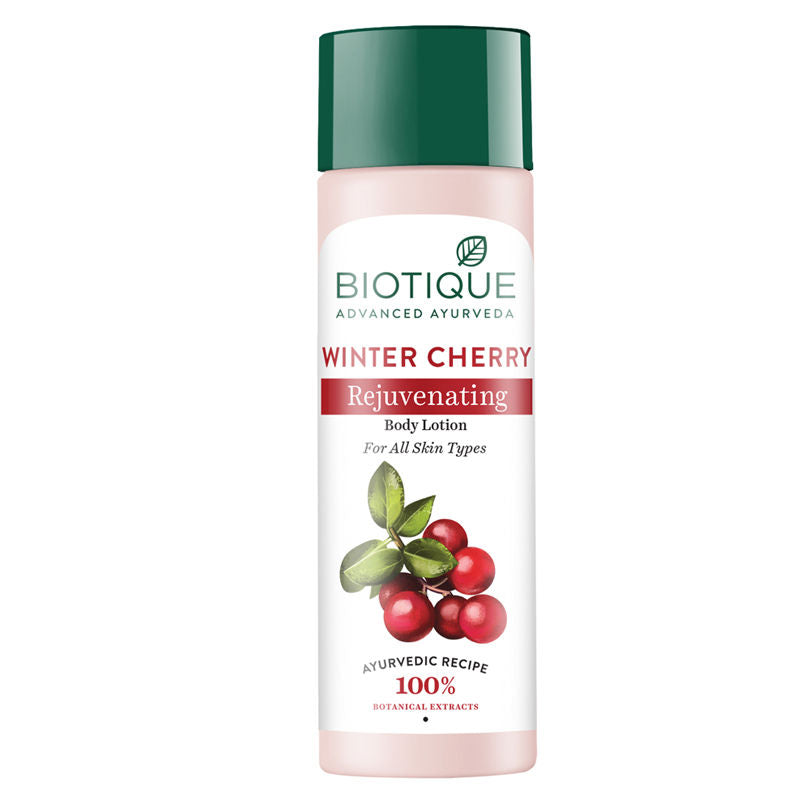 Biotique Advanced Ayurveda Bio Winter Cherry Rejuvenating Body Nourisher | Grocsy