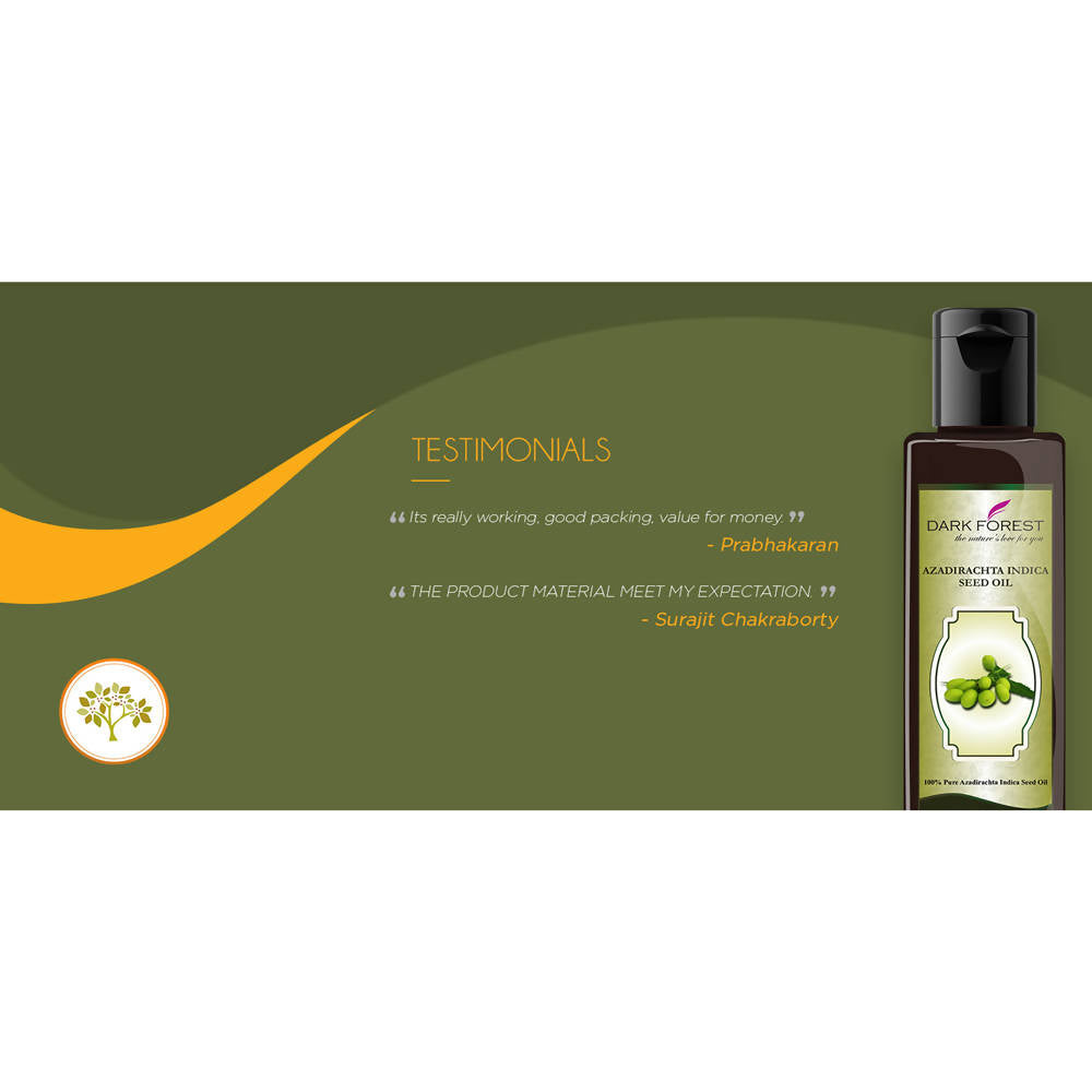 Dark Forest Azadirachta Indica Seed Oil | Grocsy