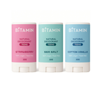 Bitamin Natural Strawberry, Seasalt, Cotton Vanilla Deodorant Teens | Grocsy